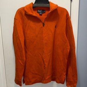 Polo Ralph Lauren Orange Pullover Sweater size medium